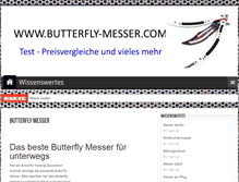 Tablet Screenshot of butterfly-messer.com
